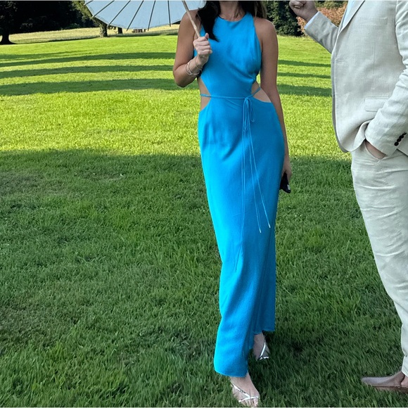 Revolve Blue lune maxi dress by Alexis - Picture 5 of 9